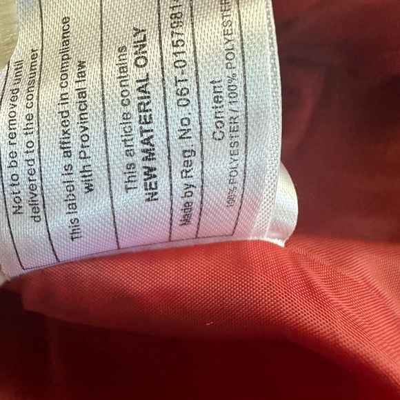 Tribal Women’s Textured Fitted Puffer Jacket – Red – Size L Stretch - Picture 11 of 15